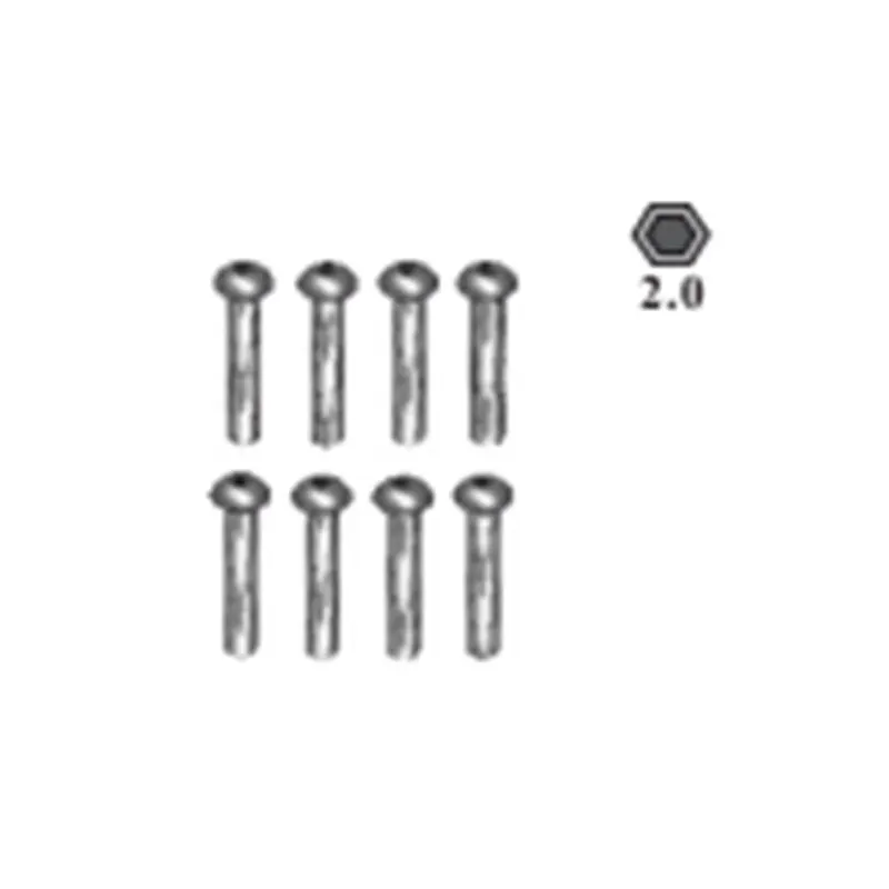 Spare Parts  Button Head Screw  For RGT EX86170 136100V3 1/10 RC Electric Remote Control Off-road Vehicles Cars