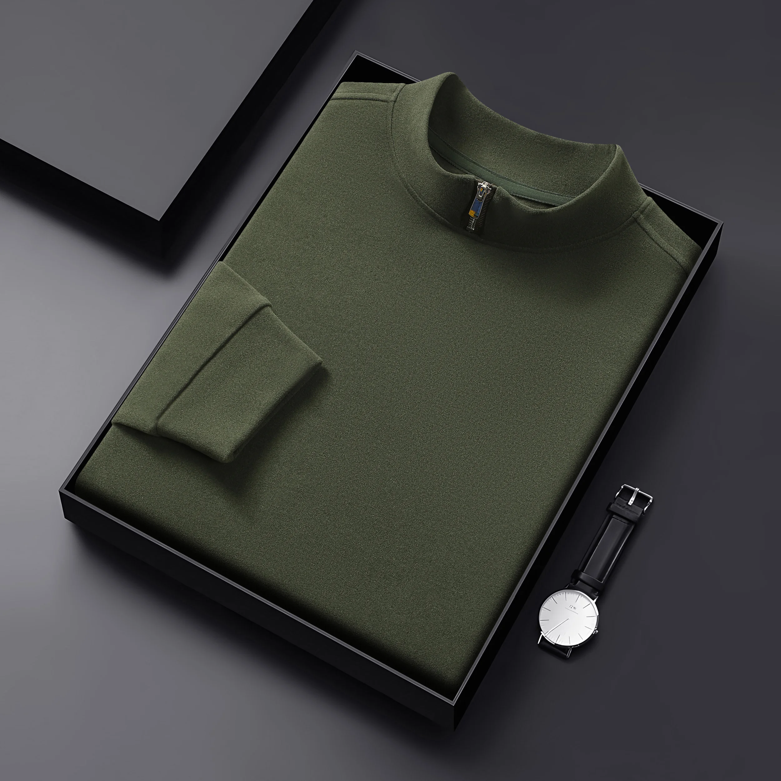 

Легкая роскошная высококачественная модная толстовка с капюшоном на молнии в вафельном стиле на заказ, осенне-зимнее пальто, групповой наряд с вышивкой