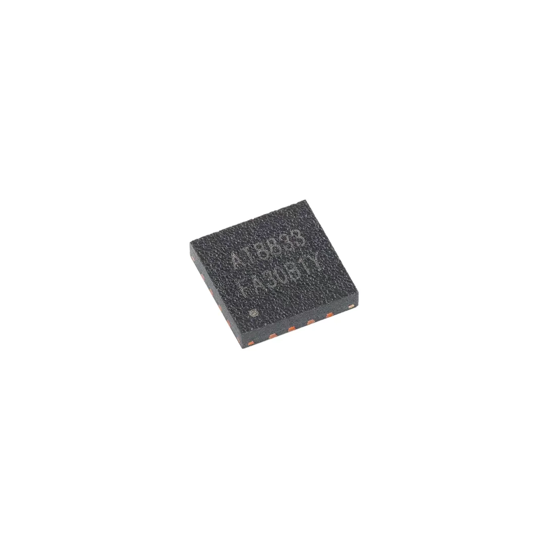 Original AT8833CQ QFN-16 dual channel H-bridge motor driver chip DC brushed motor/bipolar motor
