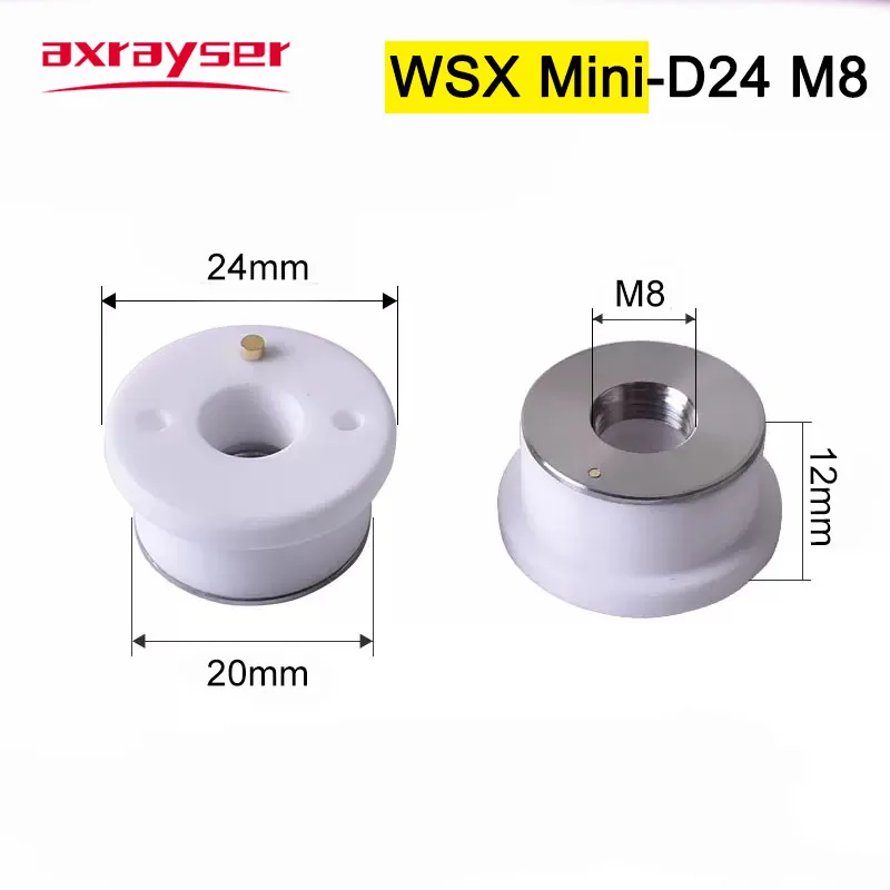 Spezieller Laser-Keramikdüsenhalter D32/28 Precitec-KTXB Raytools-3D WSX-Mini TONY für Faserlaser-Schneid- und Schweißmaschinen – Detail 14