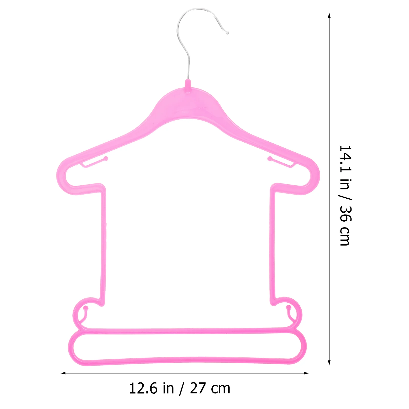 10 шт., пластиковые вешалки для младенцев