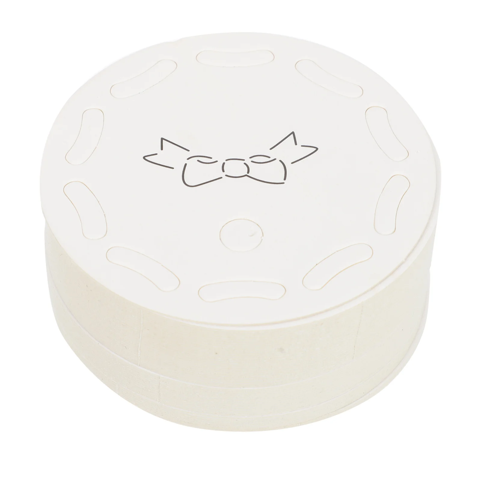 100 Tarjetas de Exhibición para Horquillas de Mariposa, Cartulina Redonda Premium para Accesorios de Moños para el Cabello, Soporte para Manualidades, Adorno, Regalo