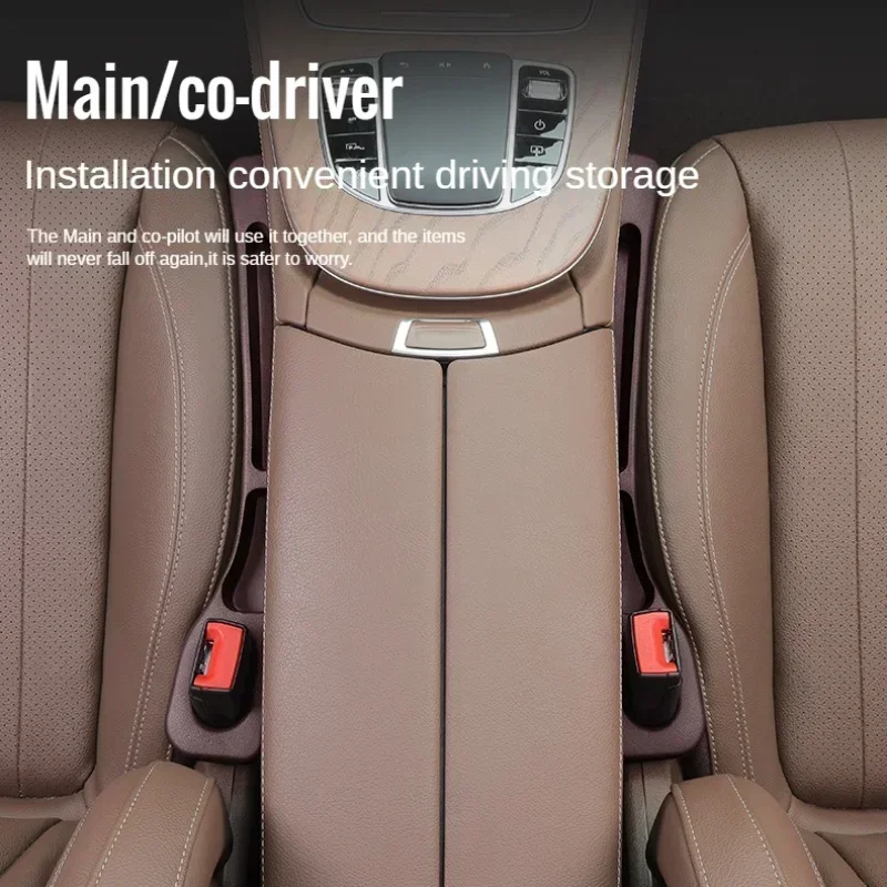 1 Pair Universal Car Seat Gap Plug Strip Side Seam Car Gap Filler Leak Proof Seat Gap Storage Organizer Interior Decoration image 3