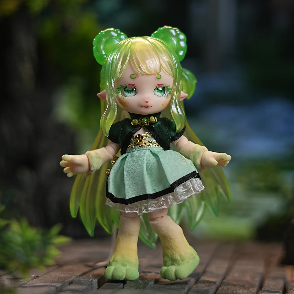

DBS MAYTREE 14cm Ancient Beast Doll Spring Forest Series OB11 Doll BJD Series Animal Style Kawaii Toy Surprise Blind Box