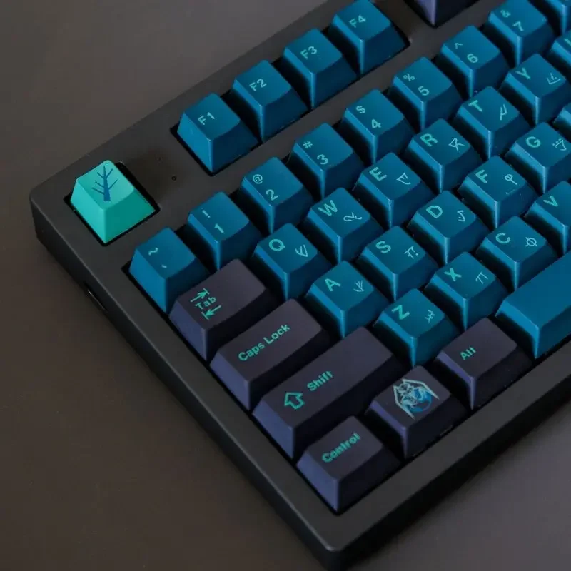 

Abyss, keycap 129 keys PBT original height, sublimation, mechanical keyboard suitable