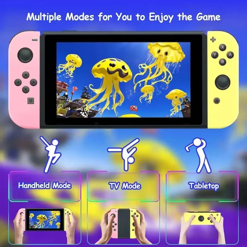 Switch Joy Pad Joy Con Joy Cons Switch OLED Joycons Wireless Controller Joystick Bluetooth Gamepad für Switch