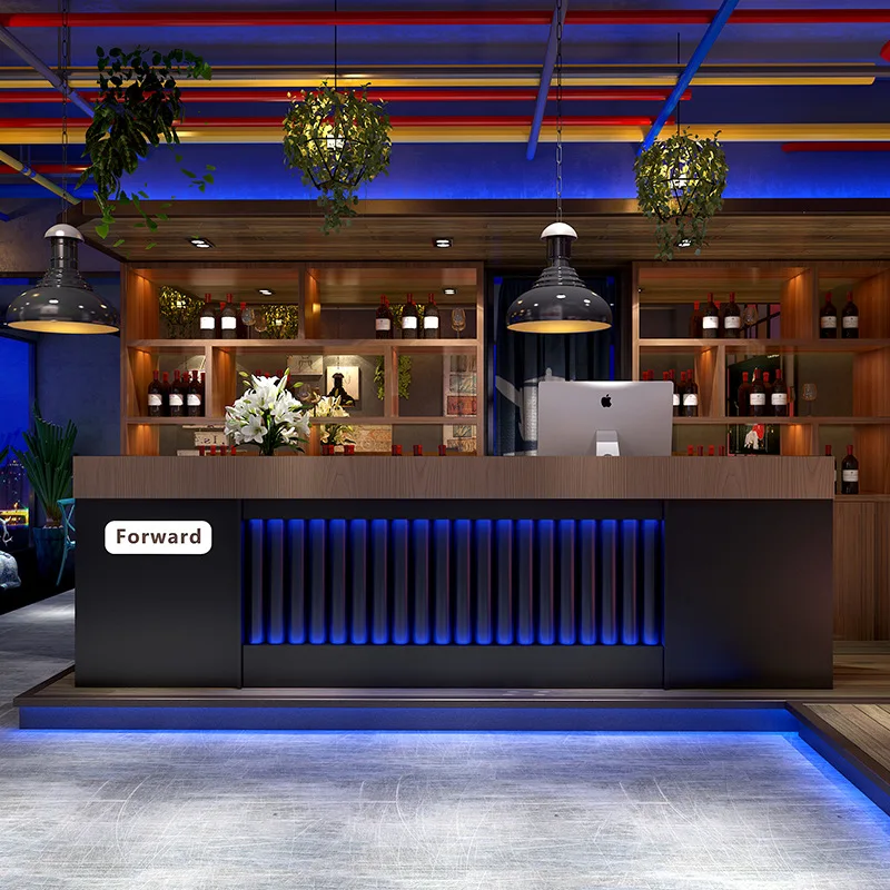 

Ретро Промышленные стойки регистрации Барбекю Ресторан Стойки регистрации Креативная коммерческая офисная мебель Военное ДелоZY40JDT