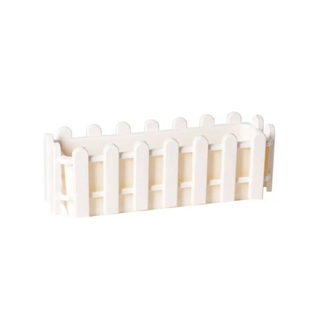 

Durable Plastic Flower Pot DIY Home Garden Wedding Decor Fence Plant Basket Flower Arrangement Creative Storage Container