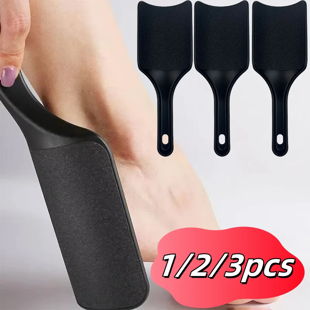1/2/3 قطعة ملف القدم المهنية عرموش كعب مبشرة الصلب الجلد الميت الكالس مزيل باديكير المحمولة أدوات العناية بالقدم #1