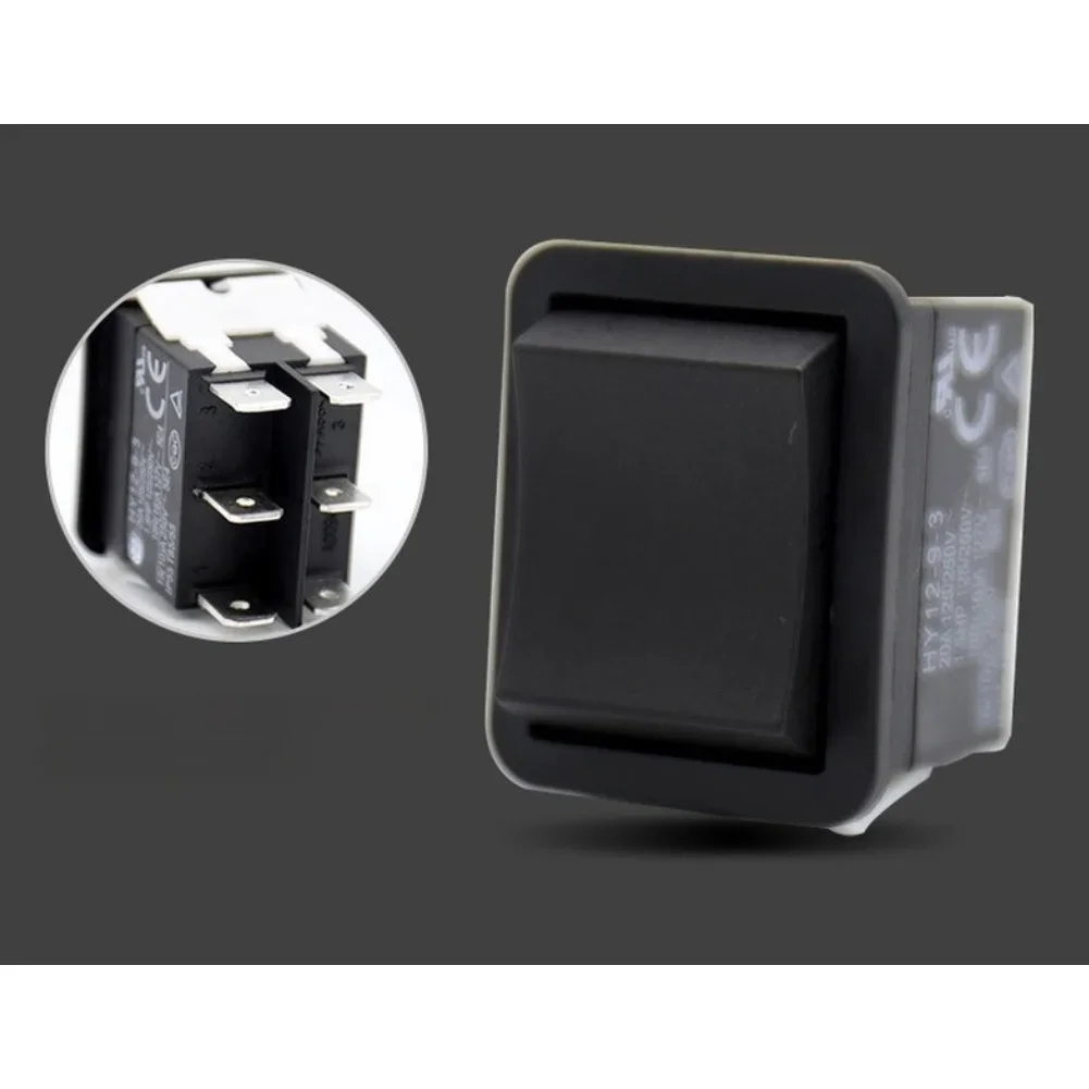 Long Life Electrical Switch Switch Rocker Switch Long Electrical Life Internal Sealing 1.5HP Motor Rating Control Panel Retrofit