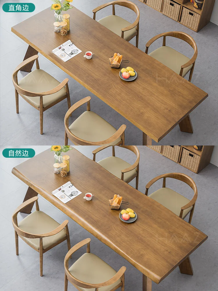 Log Slab Mesa De Jantar, Log Slab