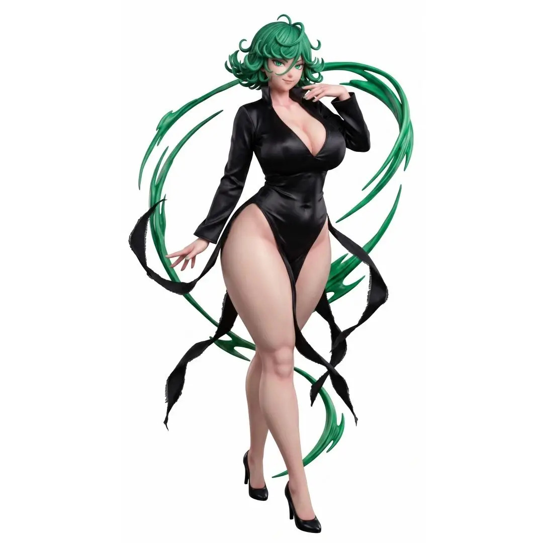 ‌ Figura de Acrílico de Anime Doujin, ONE PUNCH MAN, Tatsumaki, Modelo Coleccionable, Decoración de Escritorio, Regalos MG