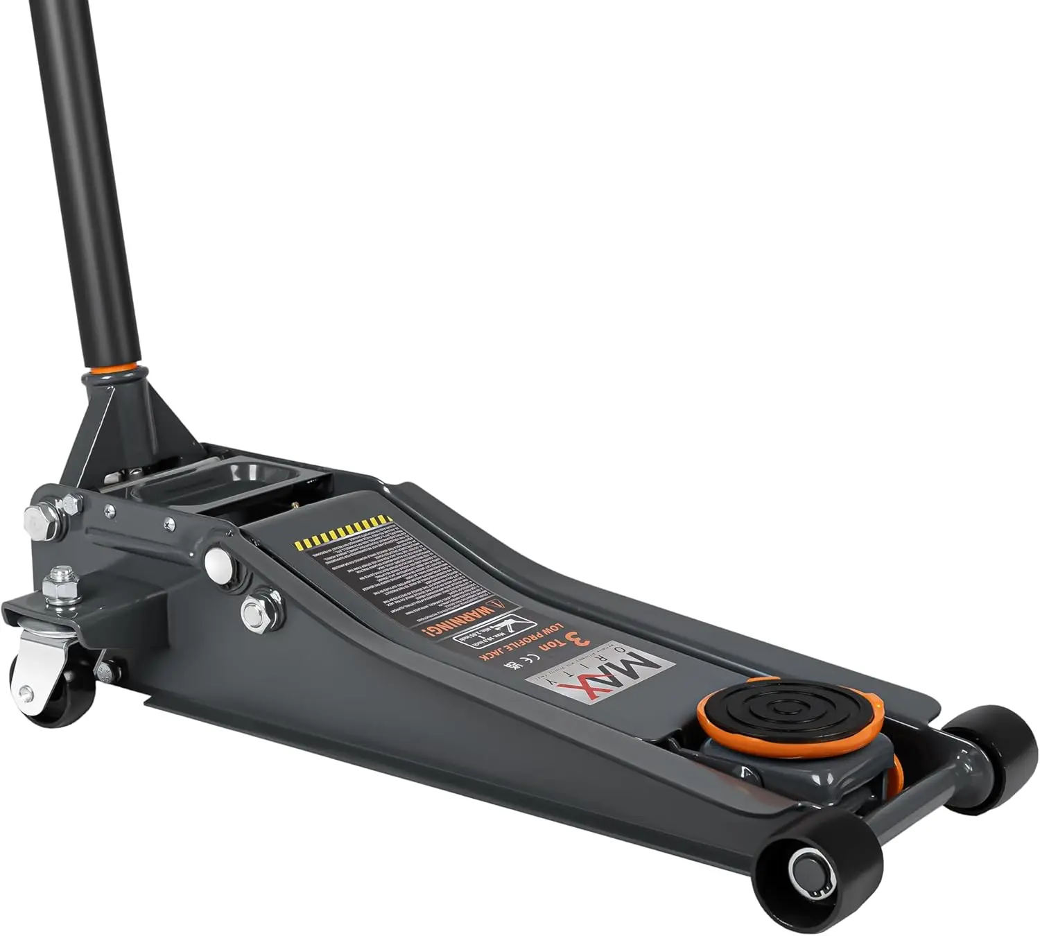 

3-Ton Low Profile Hydraulic Steel Floor Jack with Quick Lift Pump for Car Maintenance, Random Color