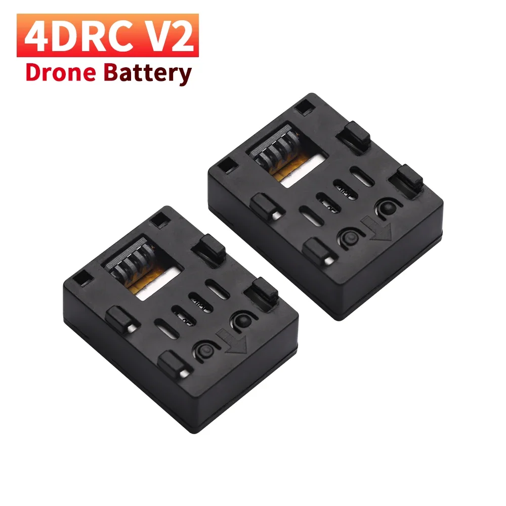 Обновление 3,7 В 4D-V2 RC Drone Батарея для 4DRC V2 Mini Four Аксессуары для вертолетов Складной RC 3,7 В 700 мАч Lipo Батарея