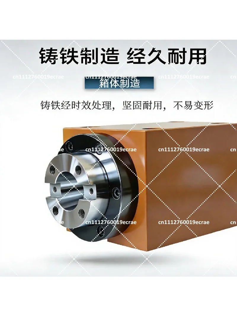 BT30 High Precision Waterproof Power Spindle for Boring Milling Grinding Drilling Tapping Machine Tool