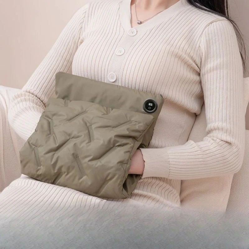 Waterless Explosion-proof Multi-function Hand Warmer Bag USB Constant Temperature Digital Display Hand Warmer Knee Pad