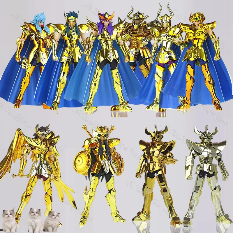 In Stock CS Model Saint Seiya Myth Cloth EX Pisces Aphrodite Gold/24K/OCE Knights of the Zodiac Action Figure