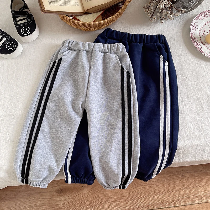 Kids Cartoon Polo Collar 2Pcs Spring Autumn Tracksuit 6