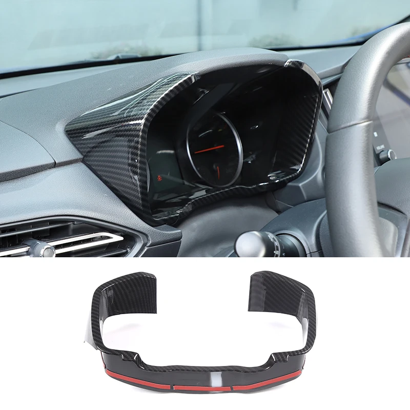 

ABS Carbon Fiber Car Speedometer Dashboard Decorative Frame Sticker For Subaru WRX 2021-2023 Car Interior Accessories