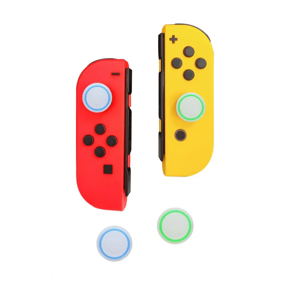 Cubierta de palanca de pulgar de 2 piezas, tapa de Joystick resistente a los arañazos, agarre de pulgar, cubierta de palo analógico