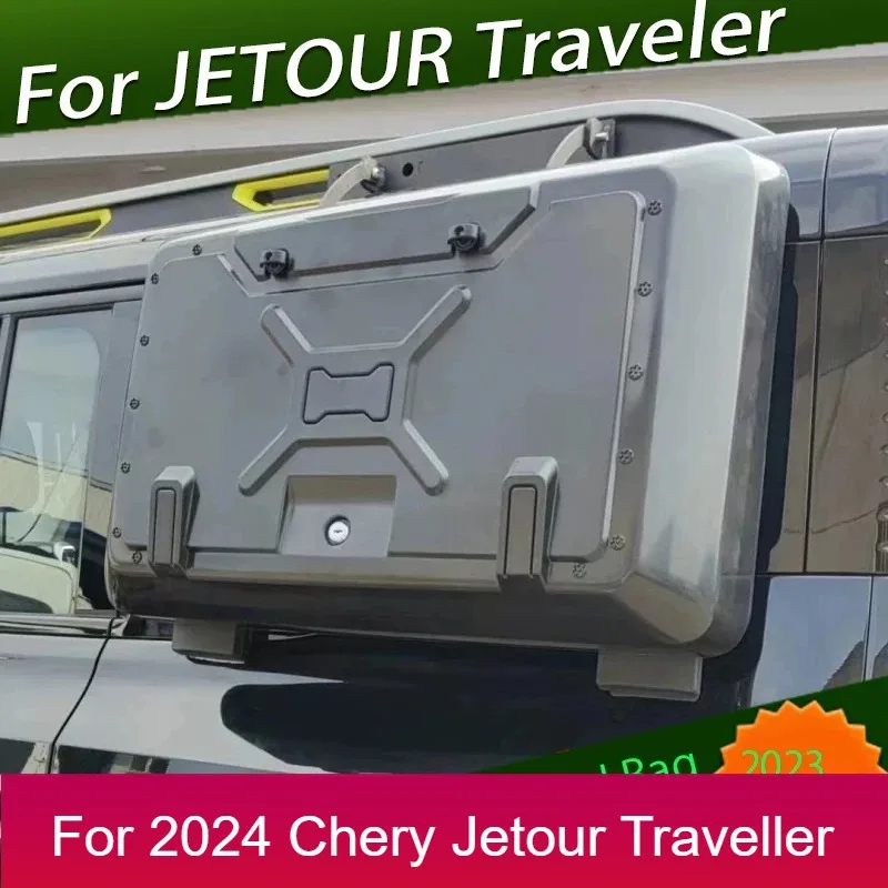 

Car Luggage Rack Side School Bag Modification Luggage Rack Car Exterior Trim Parts for cherryJETOUR Traveler T2 2023 2024