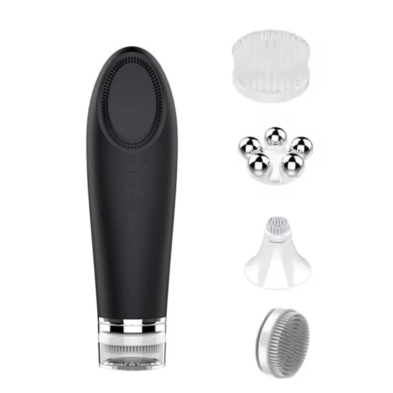 Best Selling 4 Episodes 1 Multi functional Facial Makeup Cleaner Electric Cleansing Brush