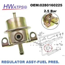 2.5 Bar For BMW 323i 518i E23 733i E24 Peugeot 305 505 Volvo 480 740 Fuel Pressure Regulator 0280160225 7.21311.02 13531284796