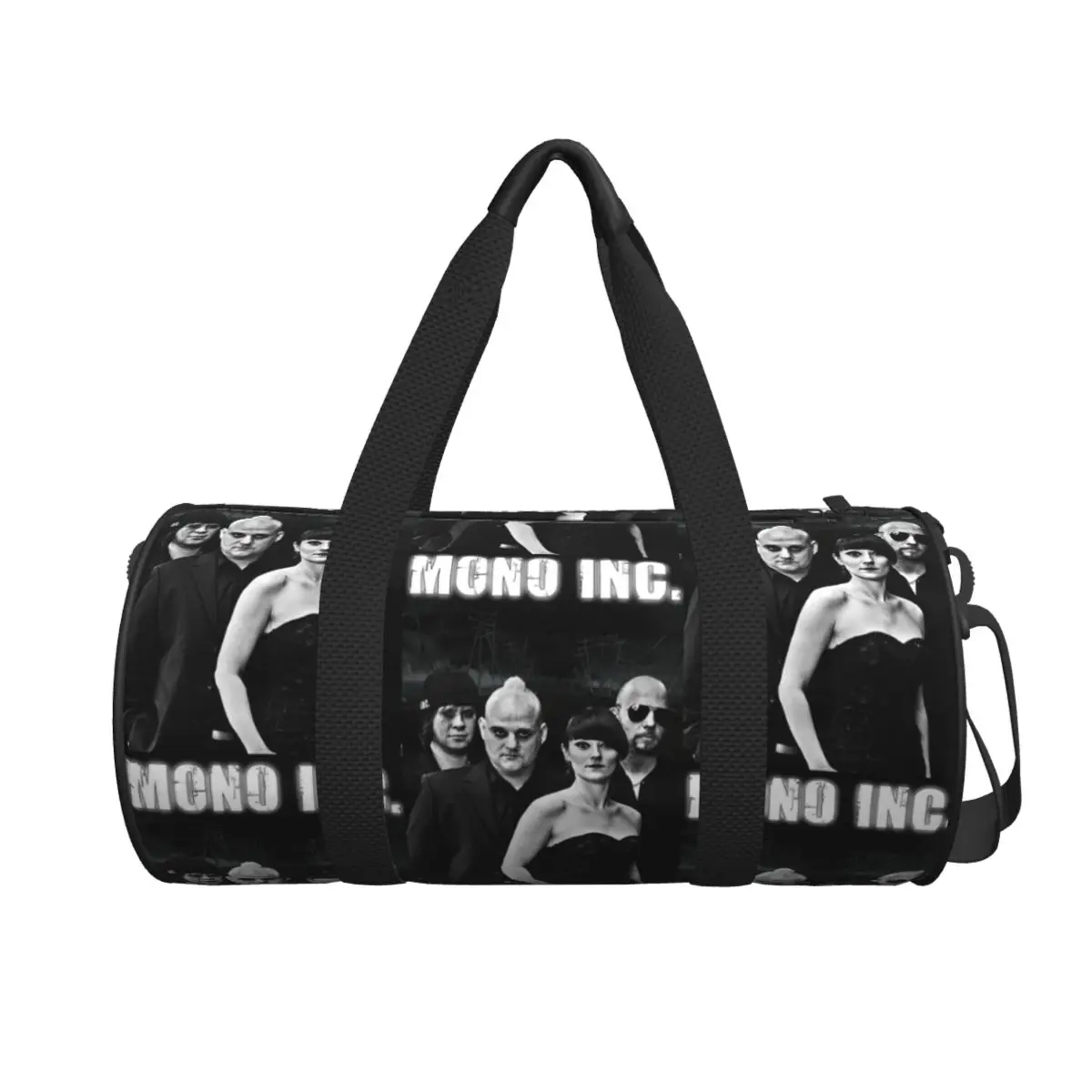 MONO INC Goth Rock Music حقيبة رياضية كبيرة واق من المطر مقاومة للماء حقائب سفر واق من المطر حقائب اللياقة البدنية