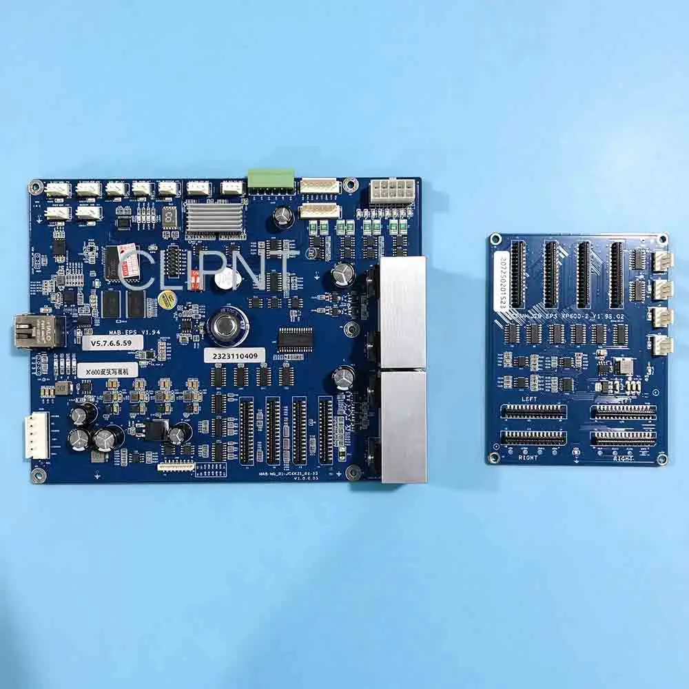HOSON XP600 Printhead Full Set Board Net Version Double Head Kit for DX10 DX11 Eco Solvent Printer Compatible with Eco Solvent
