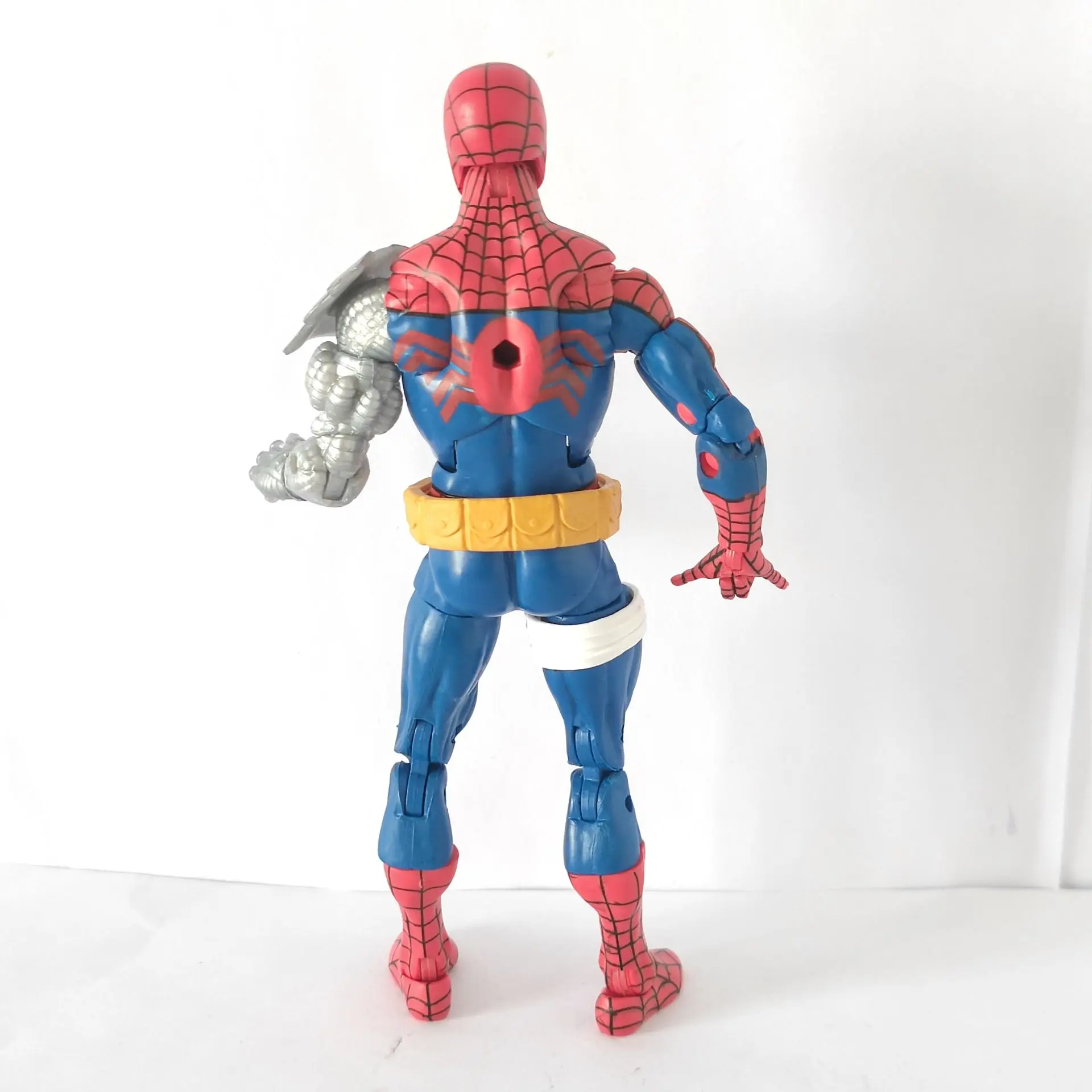 Marvel Legends Retro Wave Cyborg Spiderman With Wrong Head 6