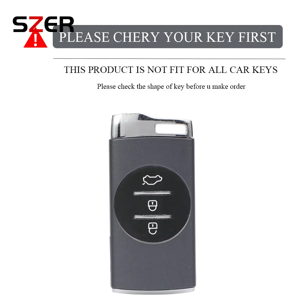 TPU Auto Shell Fob Holder For Chery Tiggo 4 5X 7 Pro 8 Exeed Txl Tx Lx Car Key Remote Case Cover Keychain Protector Accessories