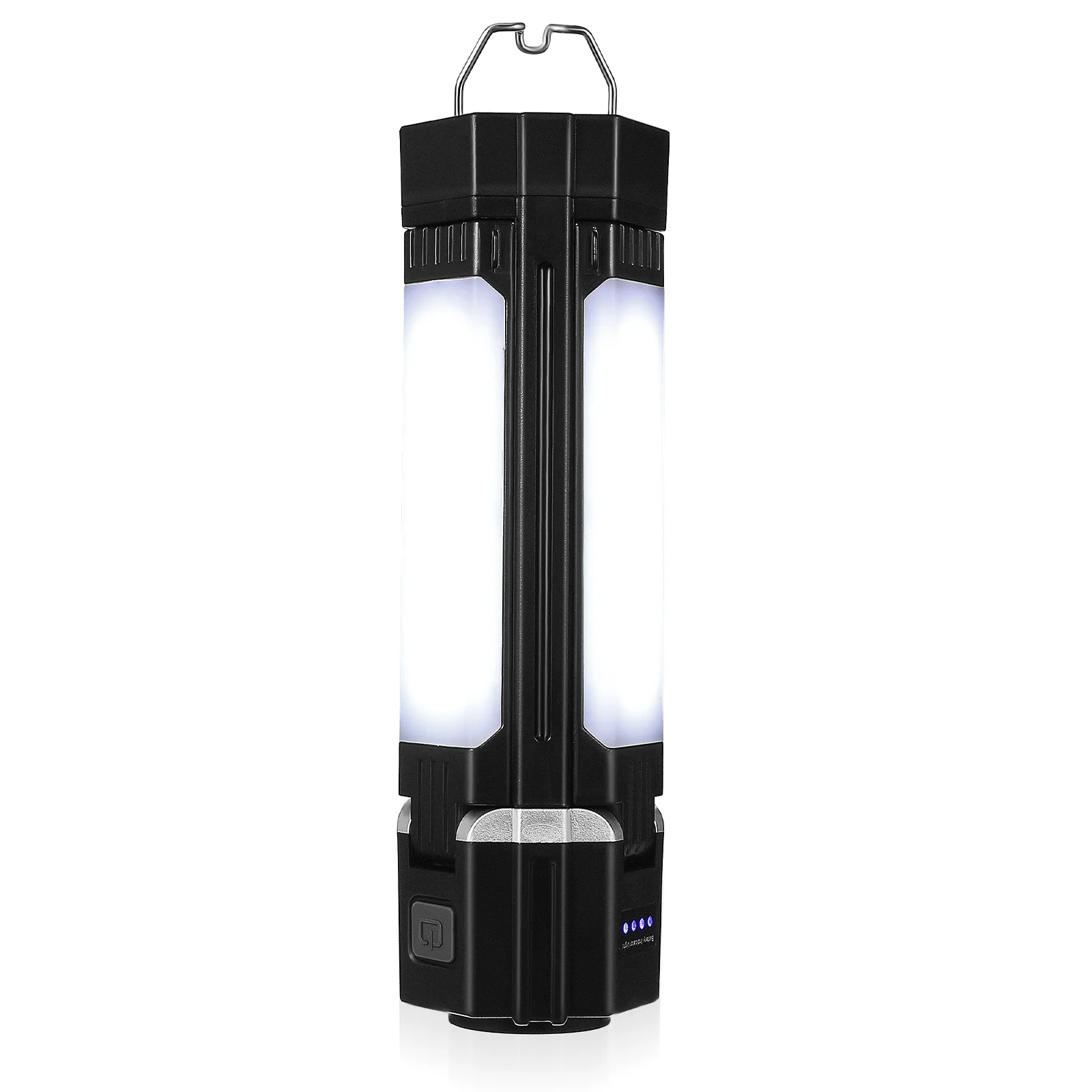 

Rechargeable Led Light Lantern Lanterns For Camping 3000mAh Black Abs Tent Light Outdoor Camping Gear Hiking Supplies
