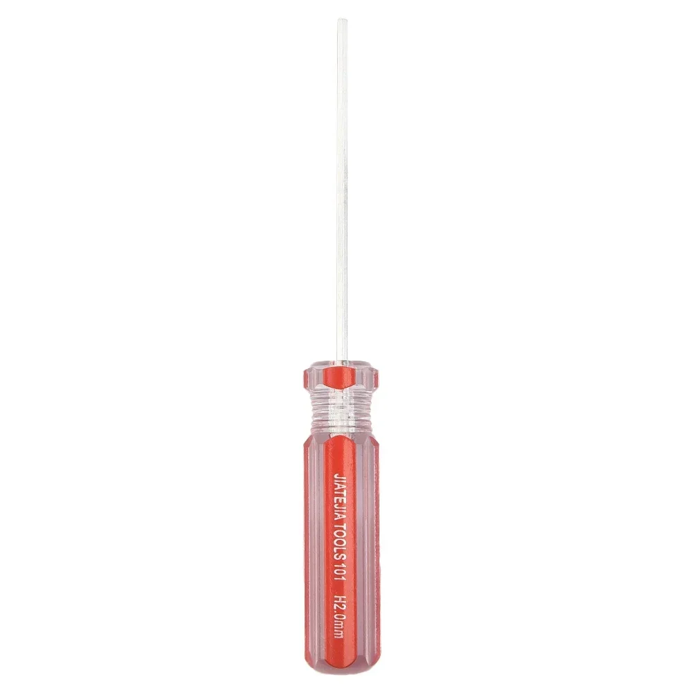 Hand Tools Hexagon Screwdriver For Repairing Electronics Hexagon Magnetic Color Bar Batch Models Silver+Red Steel