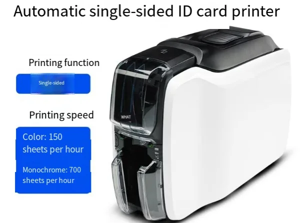 ZC100, ZC300, card printer/bus card/campus card card printer, printer cable label