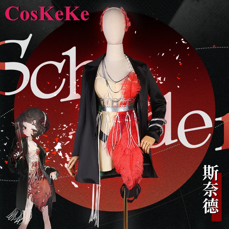 

CosKeKe Schneider Cosplay Anime Game Reverse:1999 Costume Fashion Sweet Lovely Uniform Women Halloween Party Role Play Clothing