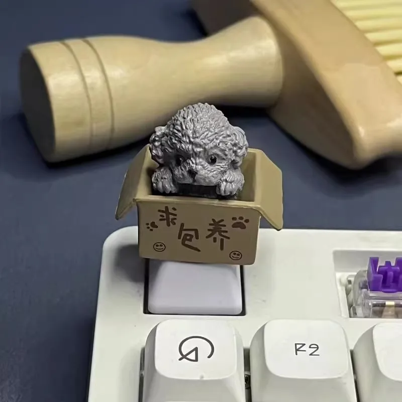 Anime Gúnyrajz aranyos Eb diy Személyre szóló Design Babaarcú de nem okos nő Gépi Kulcskarika keycaps handmade kawaii esc kulcs decorativa kiegészítők