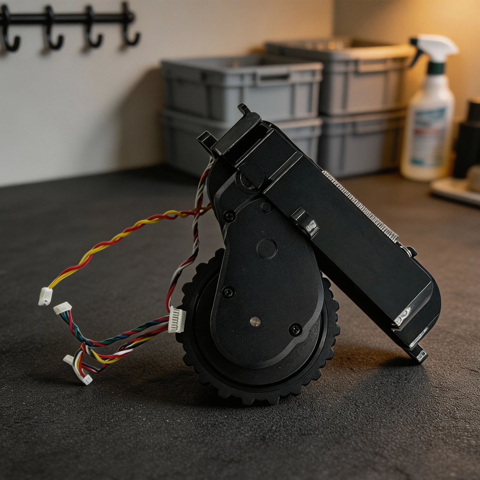 Corner Home Cleaning Robot Vacuum Wheel Vacuum Cleaner Wheel Long-lasting Performance for navigates Various Surfaces