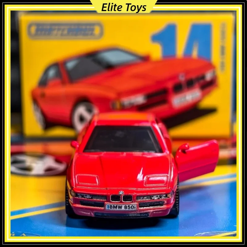 Mattel Matchbox Seria Kolekcjonerska 1994 BMW 850CSI Metalowy Model Samochodu w Skali 1:64, Kolekcjonerski Model Pojazdu, Zabawka dla Chłopców, Prezent