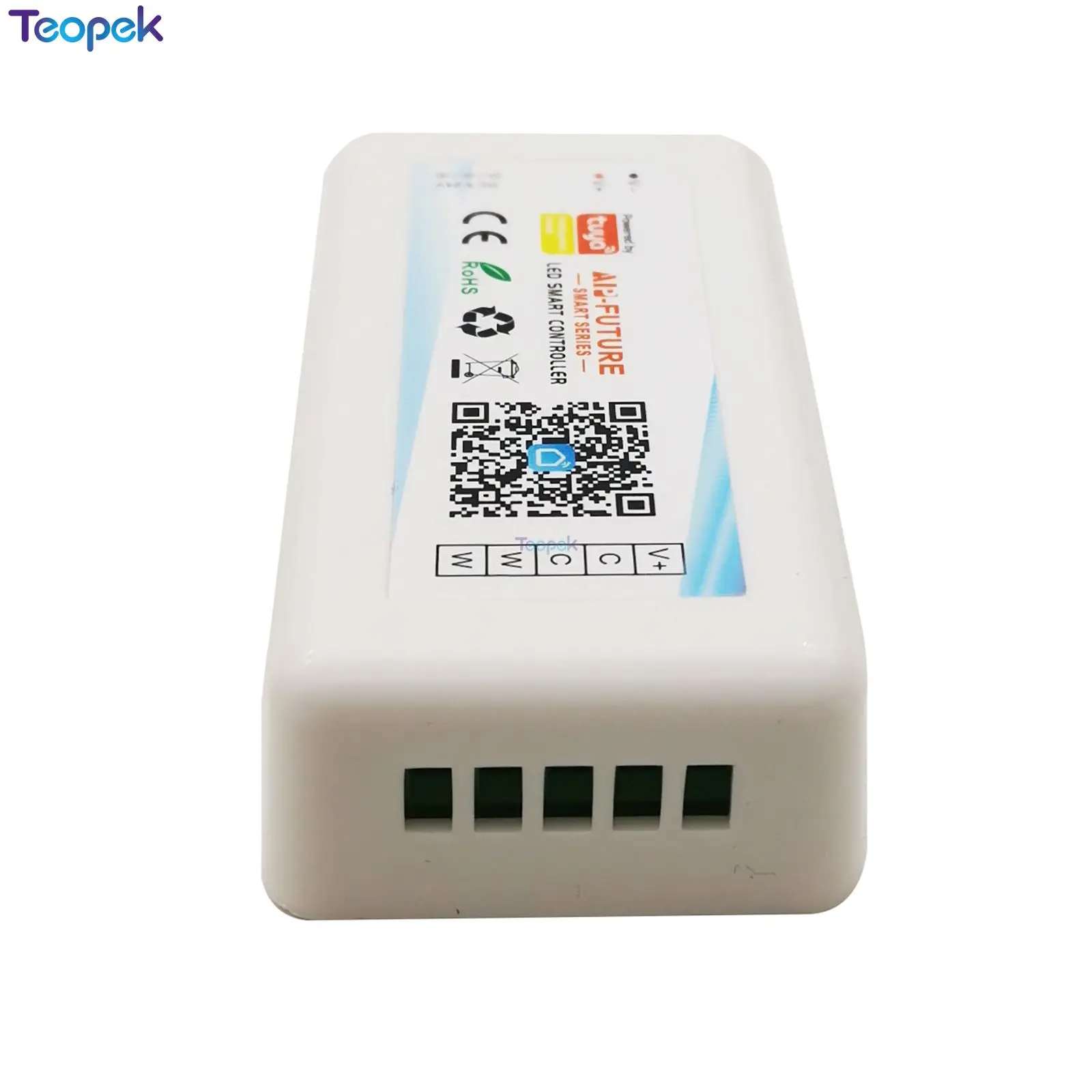 Tuya WiFi LED Controller Voice Control By Alexa Google Assistant DC5V-24V For DIM CCT RGB RGBW RGBCCT LED Strip Smart Life APP