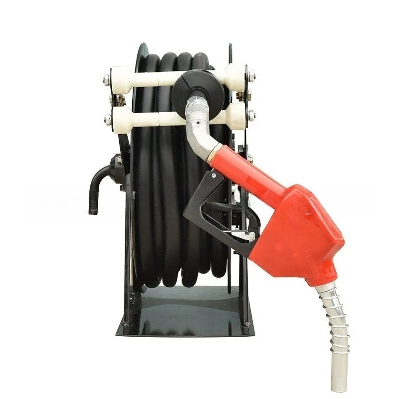 بكرة خرطوم قابلة للسحب تلقائية قياسية صناعية 2025 مع جهاز غطاء بكرة تحديد موضع البكرة الأوتوماتيكية بطول 1 بوصة 15 مترًا