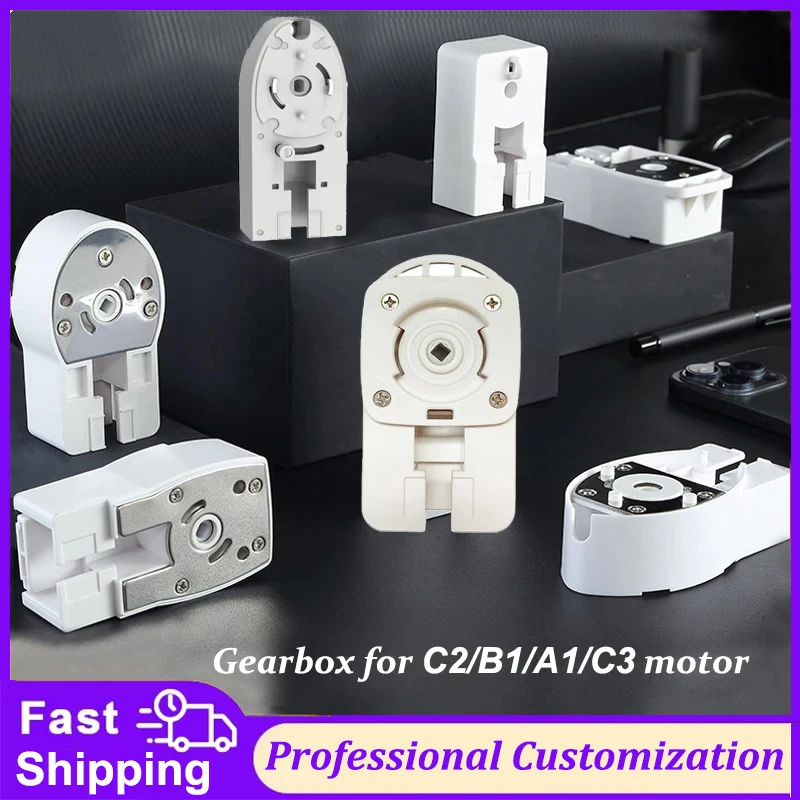Dooya KT82/DT82 Gear Box Electric Curtain Track Gearbox for Aqara C2/C3/B1/A1 Motor Drive Unit Curtain Rai Accessories