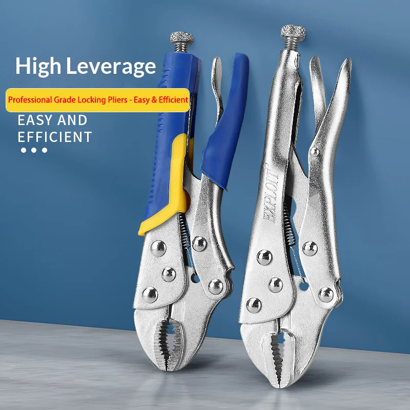 Powerful Pliers, Multifunctional Pressure Pliers, Heavy-duty Tools, Industrial Grade Fixed Circular Mouth Force Wrench, C- type