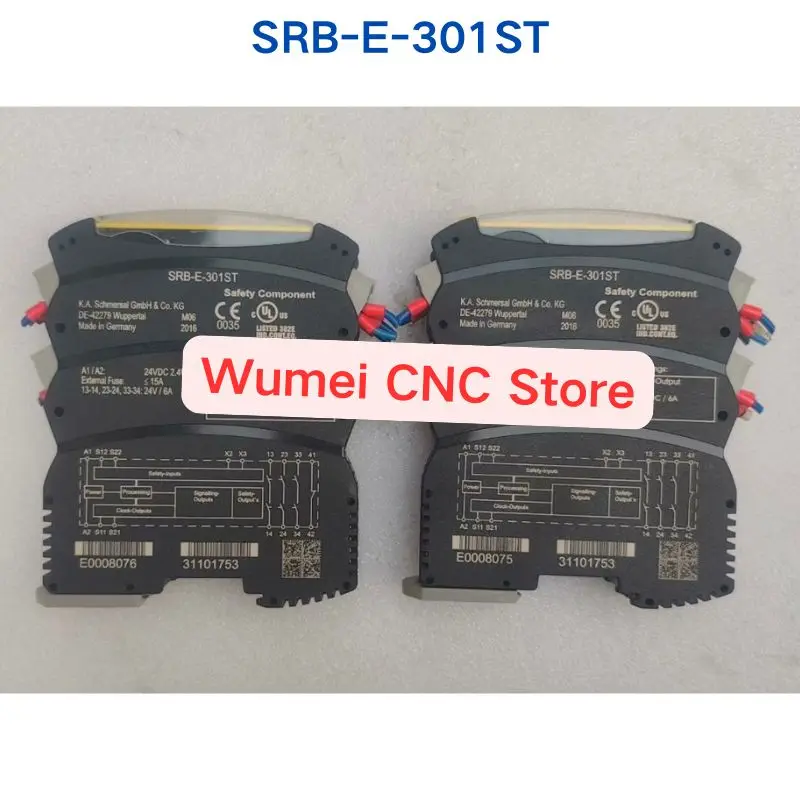 Second-hand test OK safety relay SRB-E-301ST 1 piece