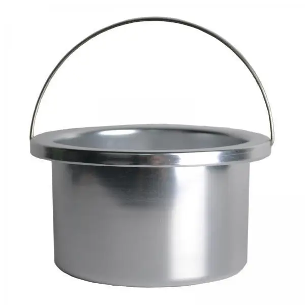 Wax Heater Inner Pot 500ml Non Stick Aluminum Waxing Bowl Replacement for Home Salon Hair Removal