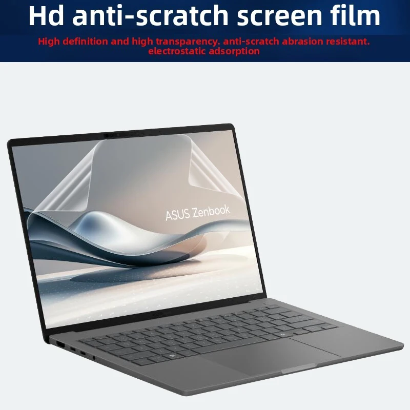 

For Asus Zenbook A14 UX3407 keyboard film 14 inch 16:10 laptop screen film toughened protective film privacy peep-proof film