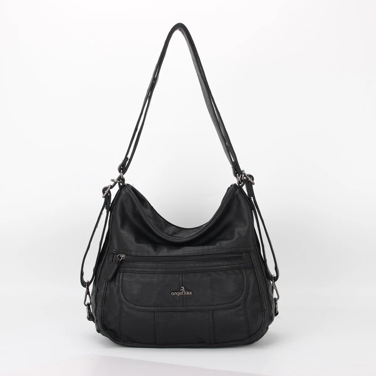 

Angel Kiss Women's Fashion Shoulder Bag Genuine Leather Handbag Big-Capacity Satchel Female Purse Bolsa Feminina