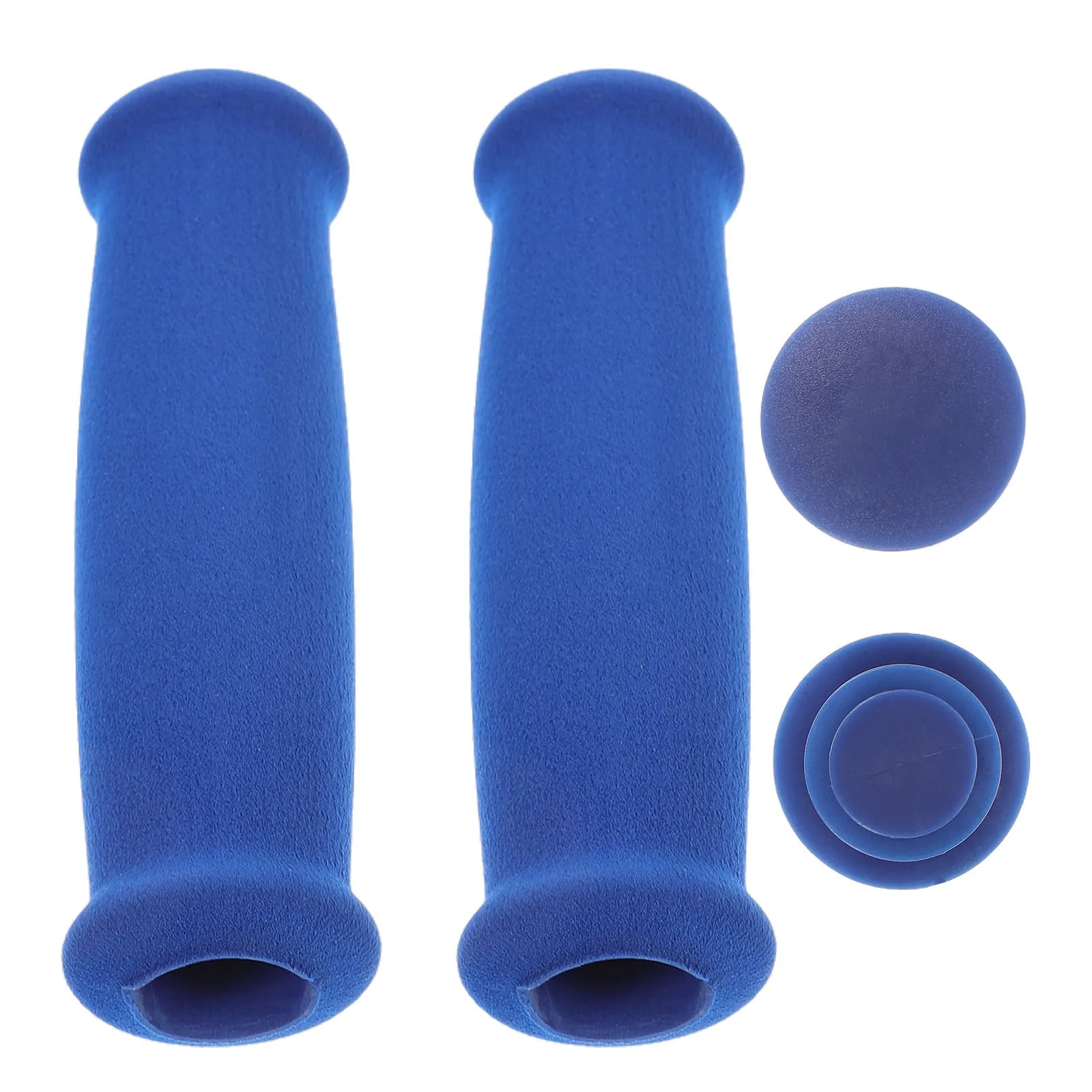 1Pair Sponge Bike Handle Covers Shockproof Non-Slip Comfortable Mountain Bike Handlebar Grips Outdoor Accessories