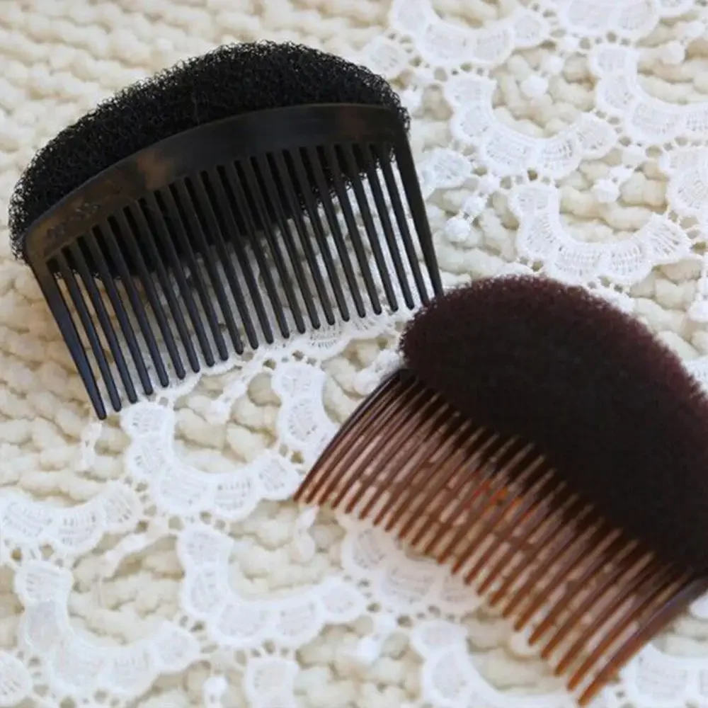 3pcs Women's Hair Combs  Pad Hair Heightening Pads Styling Braids Hairdressing Tools Accessories Sponge Fluffy Hair