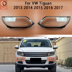 For VW Tiguan 2013 2014 2015 2016 2017 Car Front Headlight Lens Cover Auto Headlamps Lampcover Transparent Lampshades Lamp Shell
