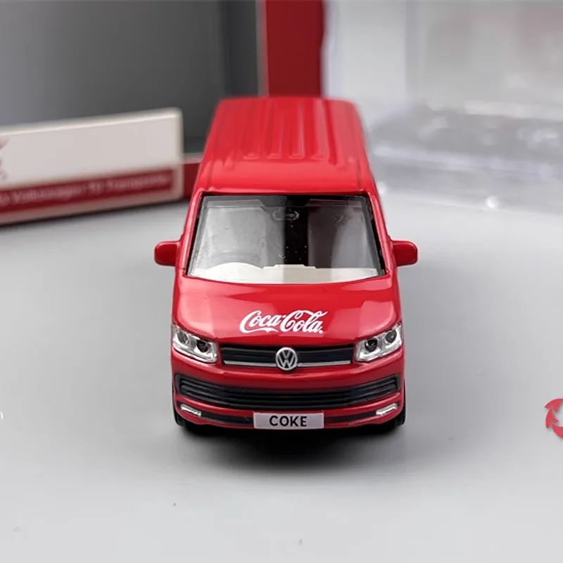 Tiny 1/64 Volkswagen Coca-Cola Vanโลหะผสมของเล่นยานยนต์Diecastโลหะรุ่น